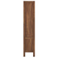 Capri 4-Shelf Wood Grain Bookcase