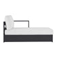 Tahoe Outdoor Patio Powder-Coated Aluminum Modular Right-Facing Chaise Lounge