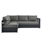 Tahoe 3-Piece Outdoor Patio Powder-Coated Aluminum Sectional Sofa Set