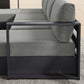 Tahoe 4-Piece Outdoor Patio Powder-Coated Aluminum Sectional Sofa Set