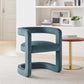 Winslow  Barrel Performance Velvet Dining Chair