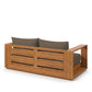 Tahoe Acacia Wood Outdoor Patio Acacia Wood Loveseat