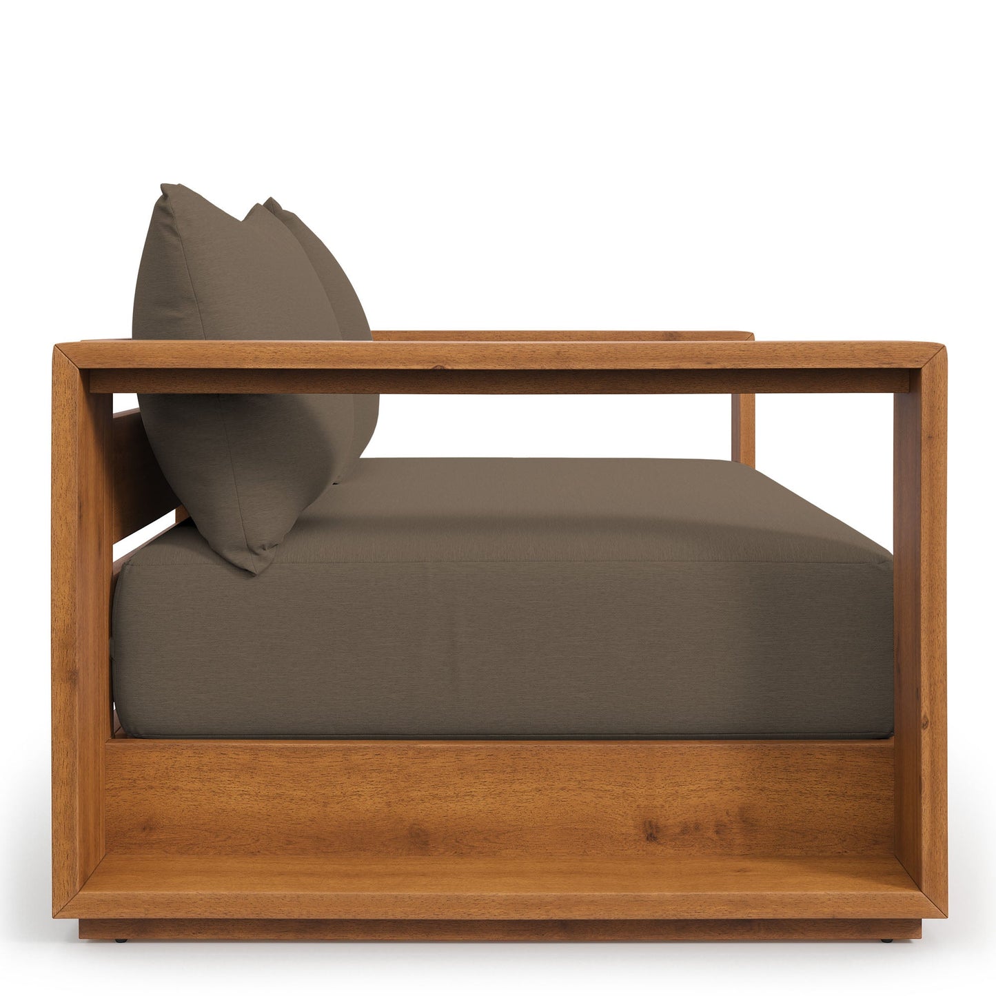 Tahoe Acacia Wood Outdoor Patio Acacia Wood Loveseat