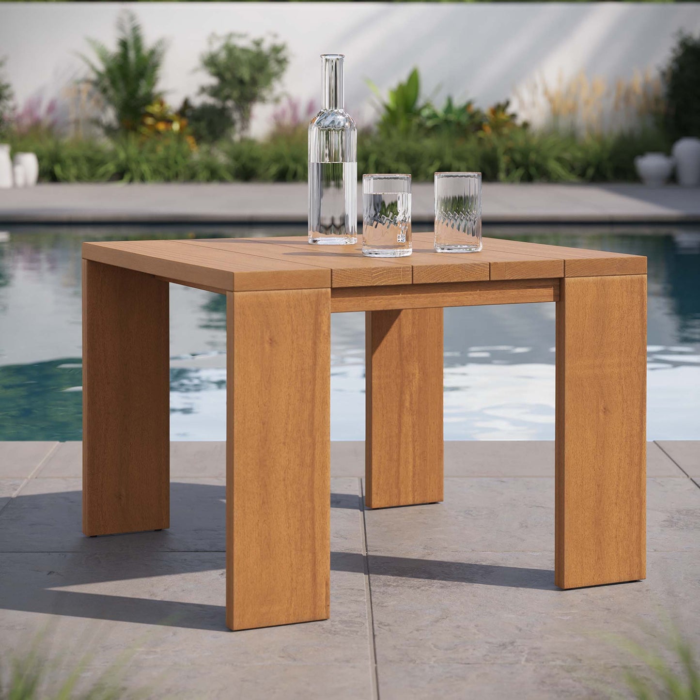 Tahoe 3-Piece Outdoor Patio Acacia Wood Furniture Set