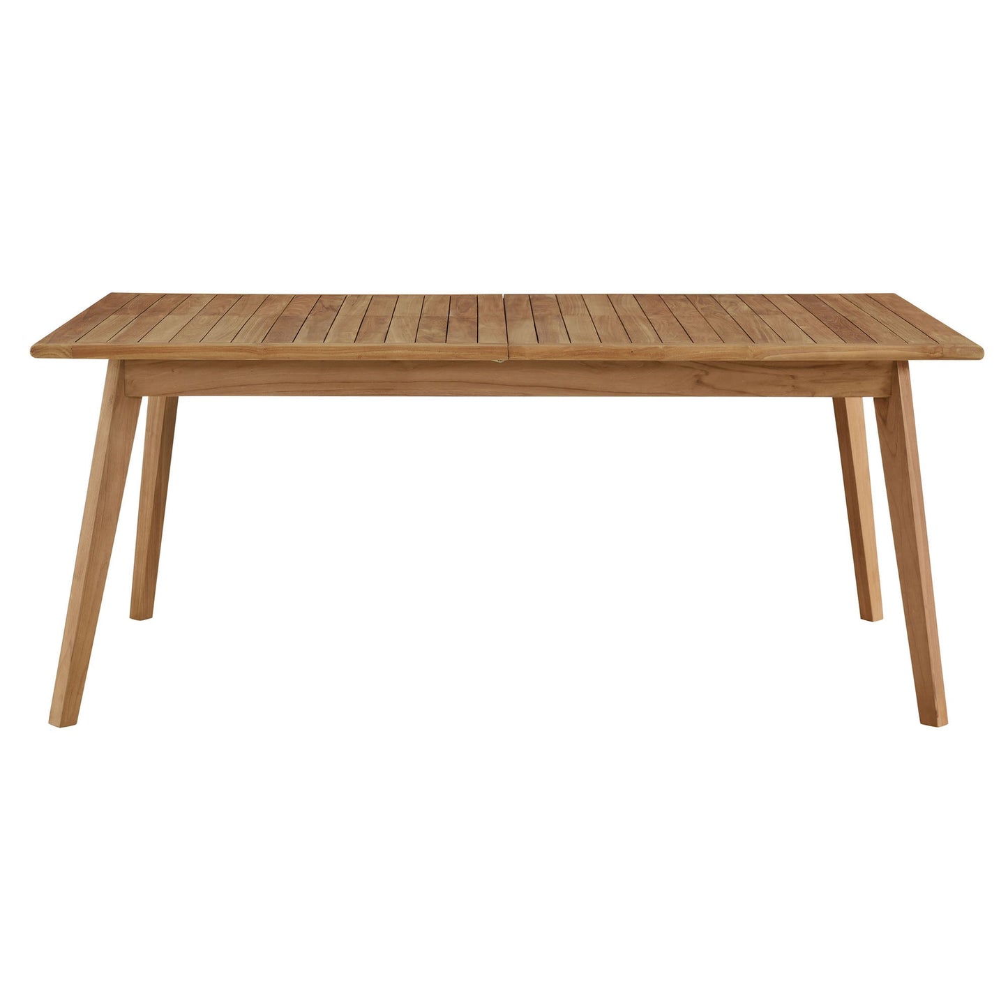Vienna Outdoor Patio Teak Wood Extendable Dining Table