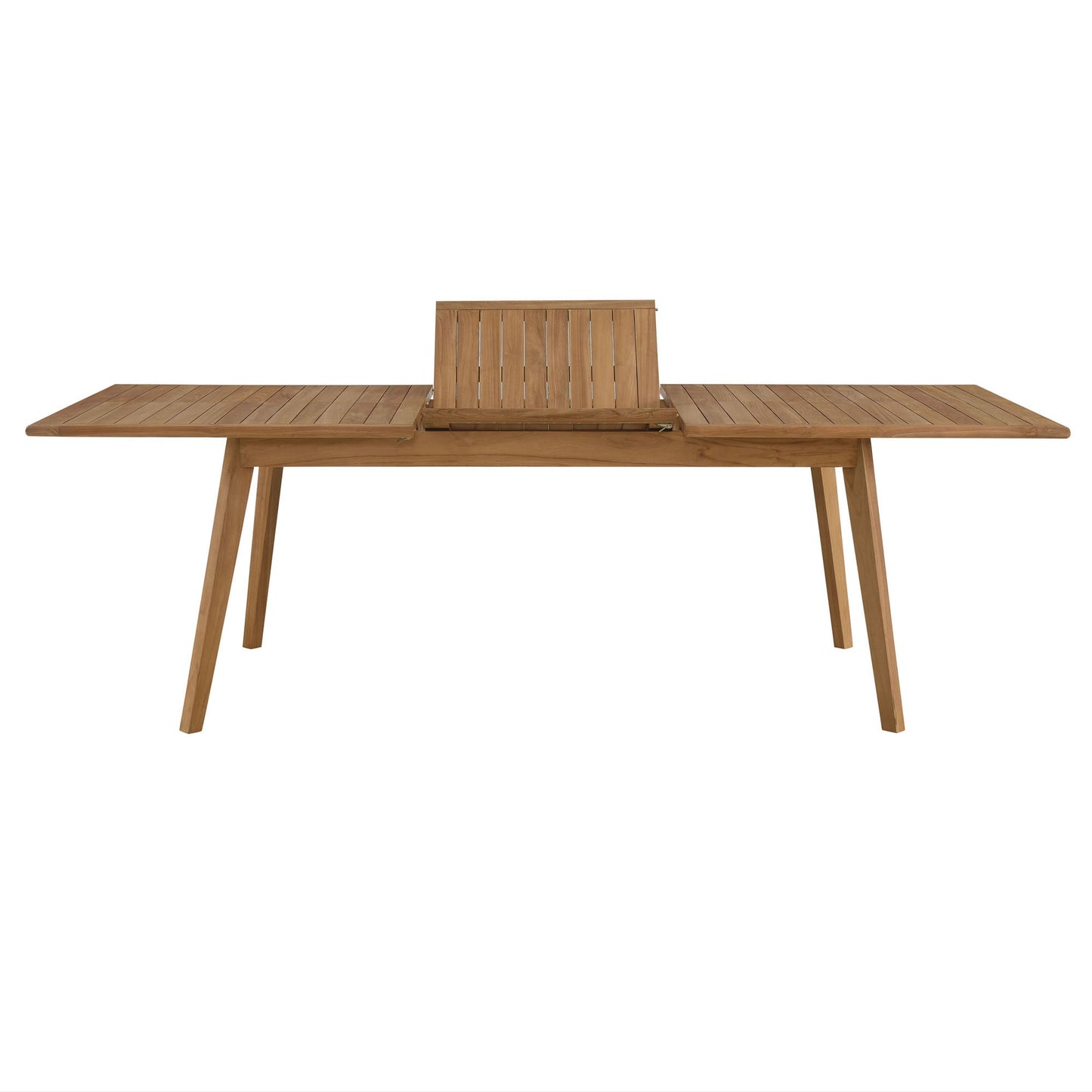 Vienna Outdoor Patio Teak Wood Extendable Dining Table