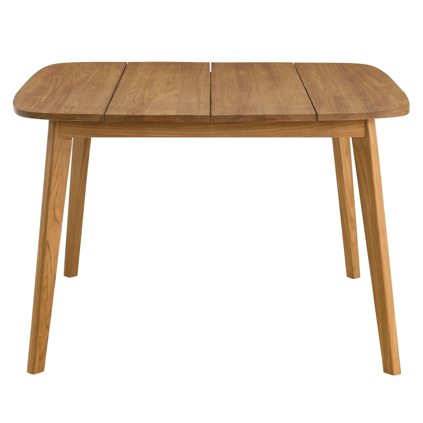 Vienna 5-Piece Outdoor Patio Teak and Rope Dining Set with Armchairs