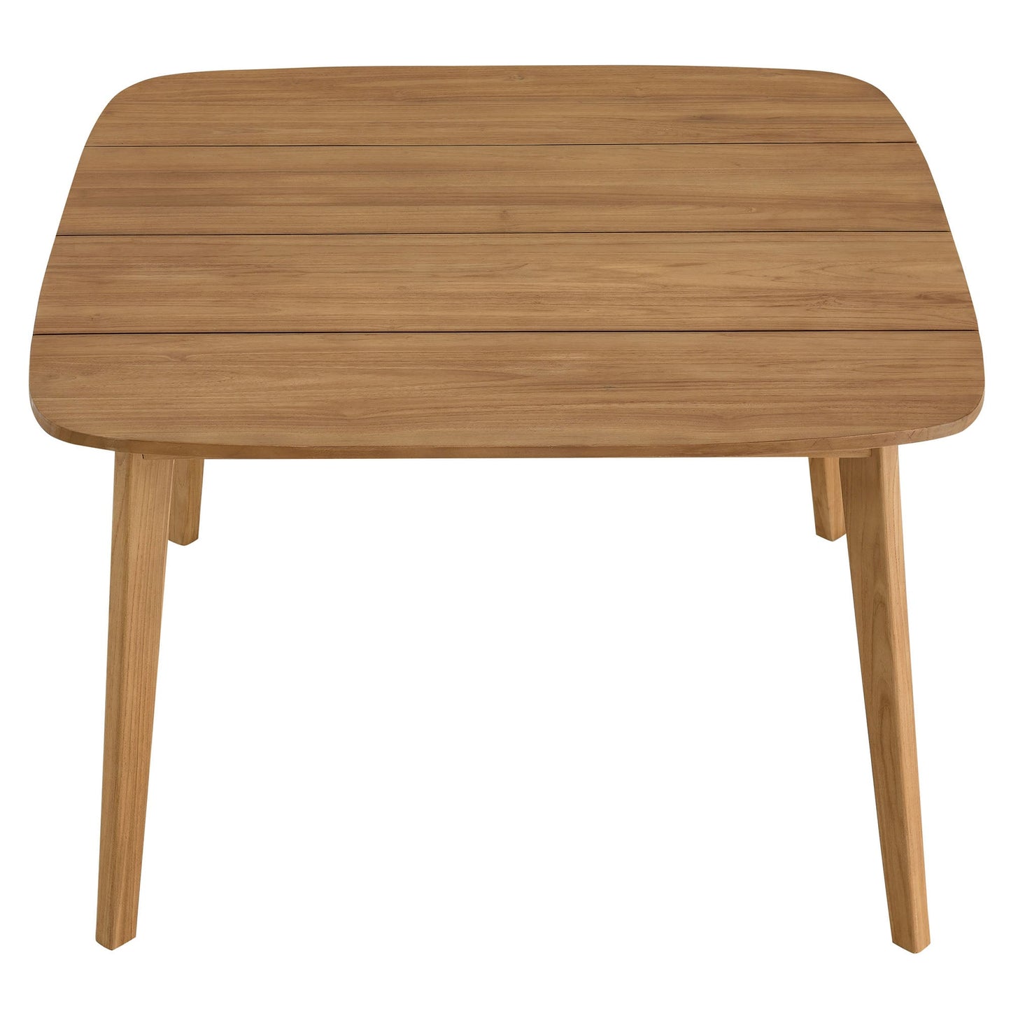 Vienna 5-Piece Outdoor Patio Teak and Rope Dining Set with Armchairs