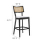 Caledonia Wood Bar Stools - Set of 2