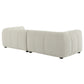 Liana  Right-Facing Upholstered Fabric Modular Sofa with Chaise
