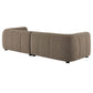 Liana  Right-Facing Upholstered Fabric Modular Sofa with Chaise