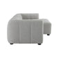 Liana  Right-Facing Upholstered Fabric Modular Sofa with Chaise