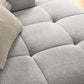 Liana  Right-Facing Upholstered Fabric Modular Sofa with Chaise