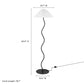 Wave Squiggle Floor Lamp