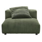 Solace 3-Piece Modular Corduroy Upholstered Sectional Sofa
