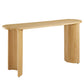 Aspect Oval Wood Entryway Console Table