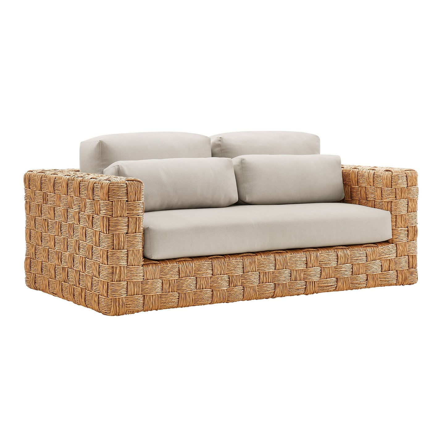 Thames  4-Piece Outdoor Patio Wicker Rattan Furniture Set