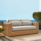 Thames  Outdoor Patio Wicker Rattan Loveseat