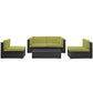 Camfora 5 Piece Outdoor Patio Sectional Set