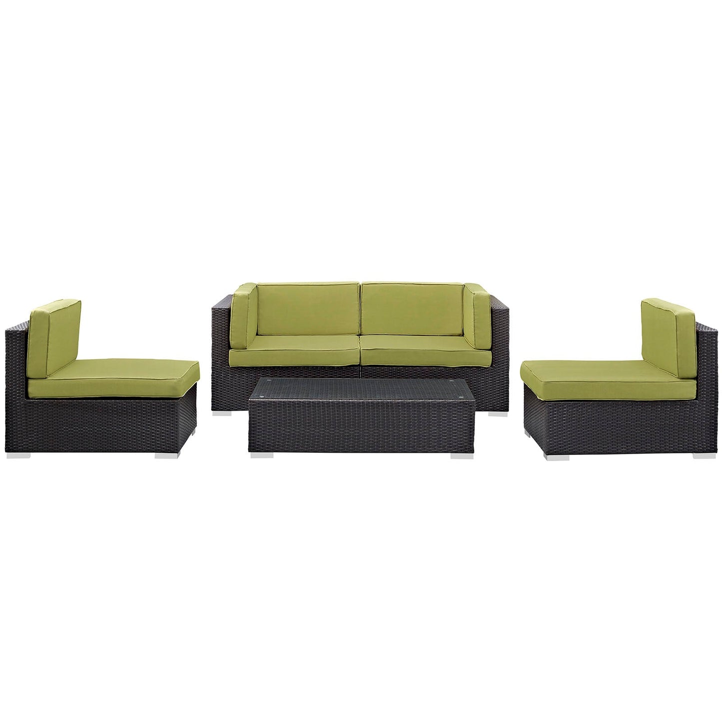 Camfora 5 Piece Outdoor Patio Sectional Set