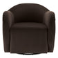 Compose Performance Velvet Swivel Armchair