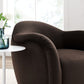 Compose Performance Velvet Swivel Armchair