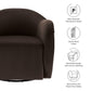 Compose Performance Velvet Swivel Armchair