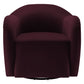 Compose Performance Velvet Swivel Armchair