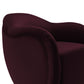 Compose Performance Velvet Swivel Armchair