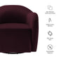 Compose Performance Velvet Swivel Armchair