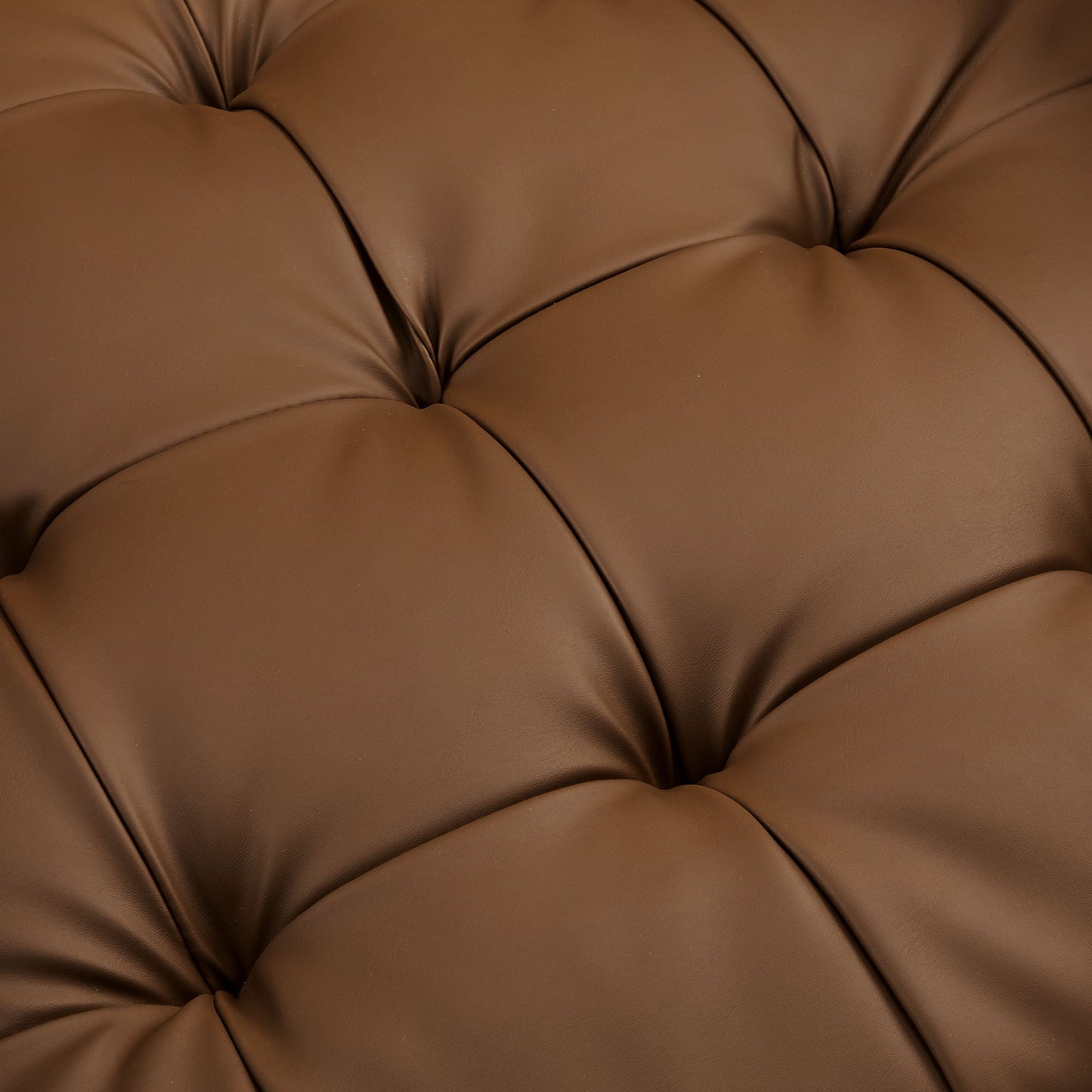 Valour Tufted Vegan Leather Accent Armchair