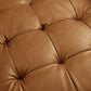 Valour Tufted Vegan Leather Accent Armchair