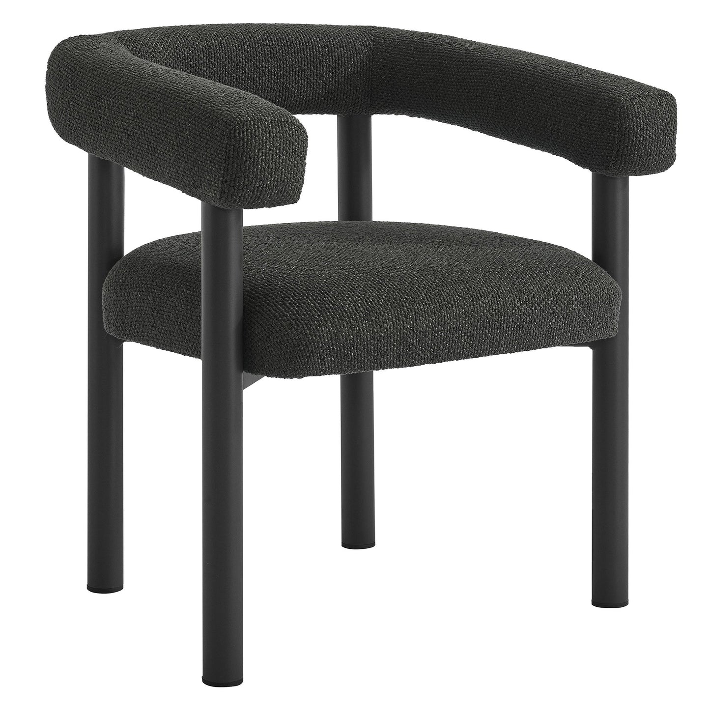 Nautica 5-Piece Round Outdoor Patio Aluminum Dining Table and Chairs Set