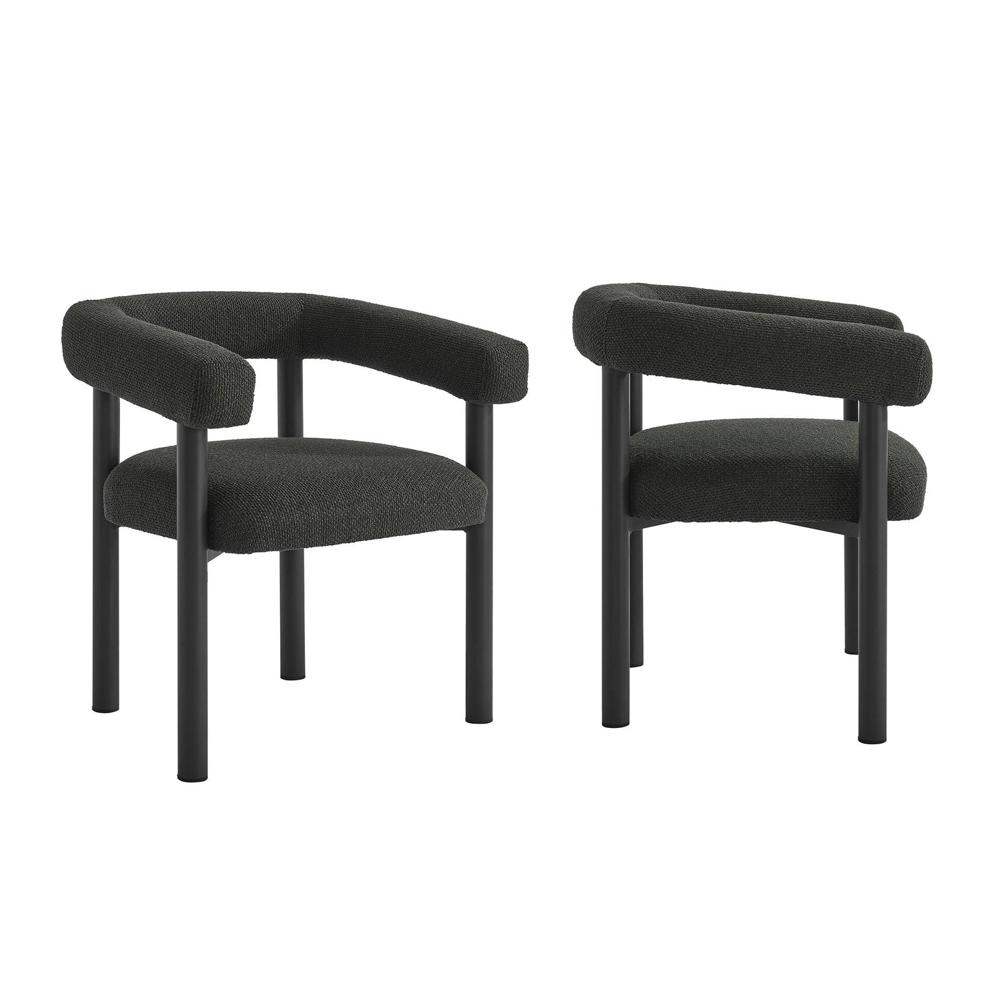 Nautica 5-Piece Round Outdoor Patio Aluminum Dining Table and Chairs Set