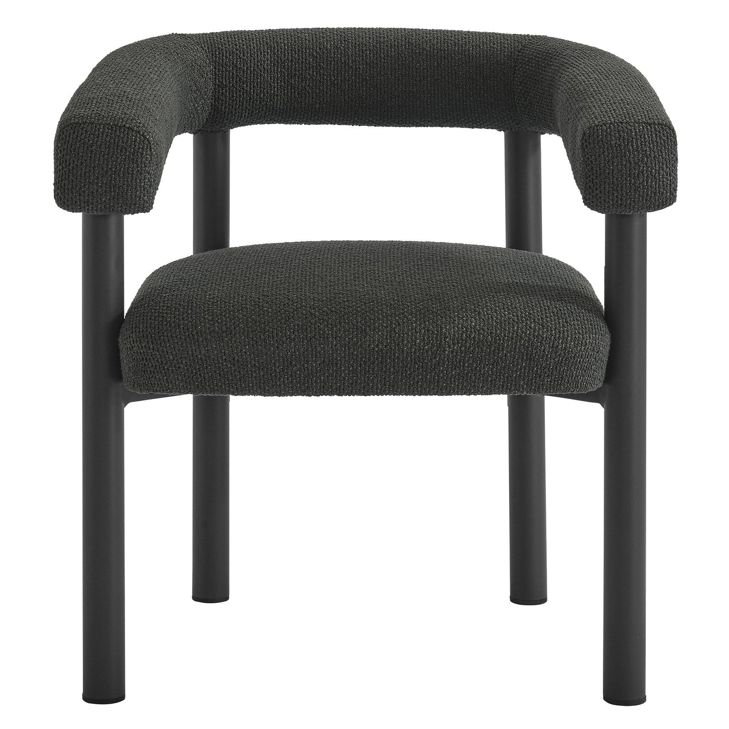 Nautica 5-Piece Round Outdoor Patio Aluminum Dining Table and Chairs Set