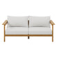 Wren Outdoor Patio Teak Wood Sofa