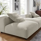 Solace 3-Piece Modular Upholstered Fabric Sectional Sofa