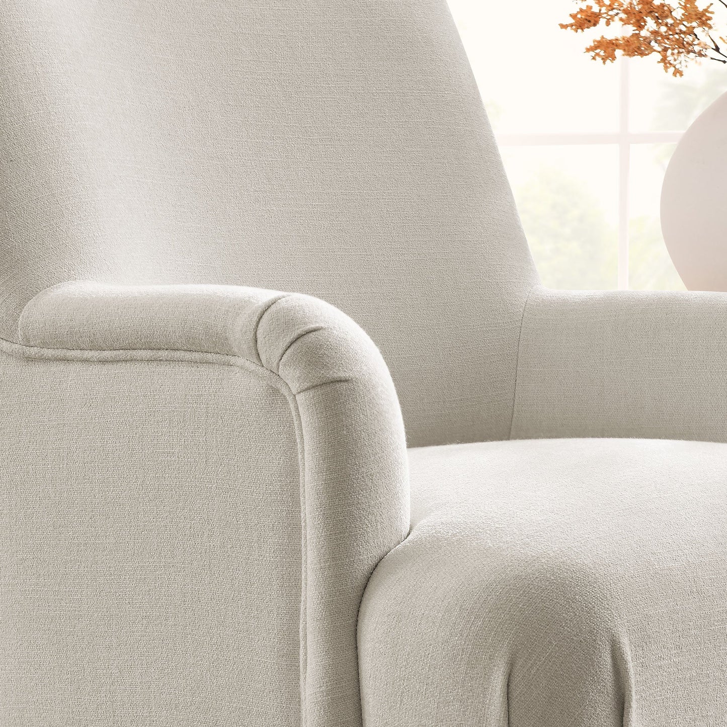 Ellington Fabric Upholstered Accent Armchair