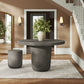 Brion 48" Indoor - Outdoor Patio Concrete Round Dining Table