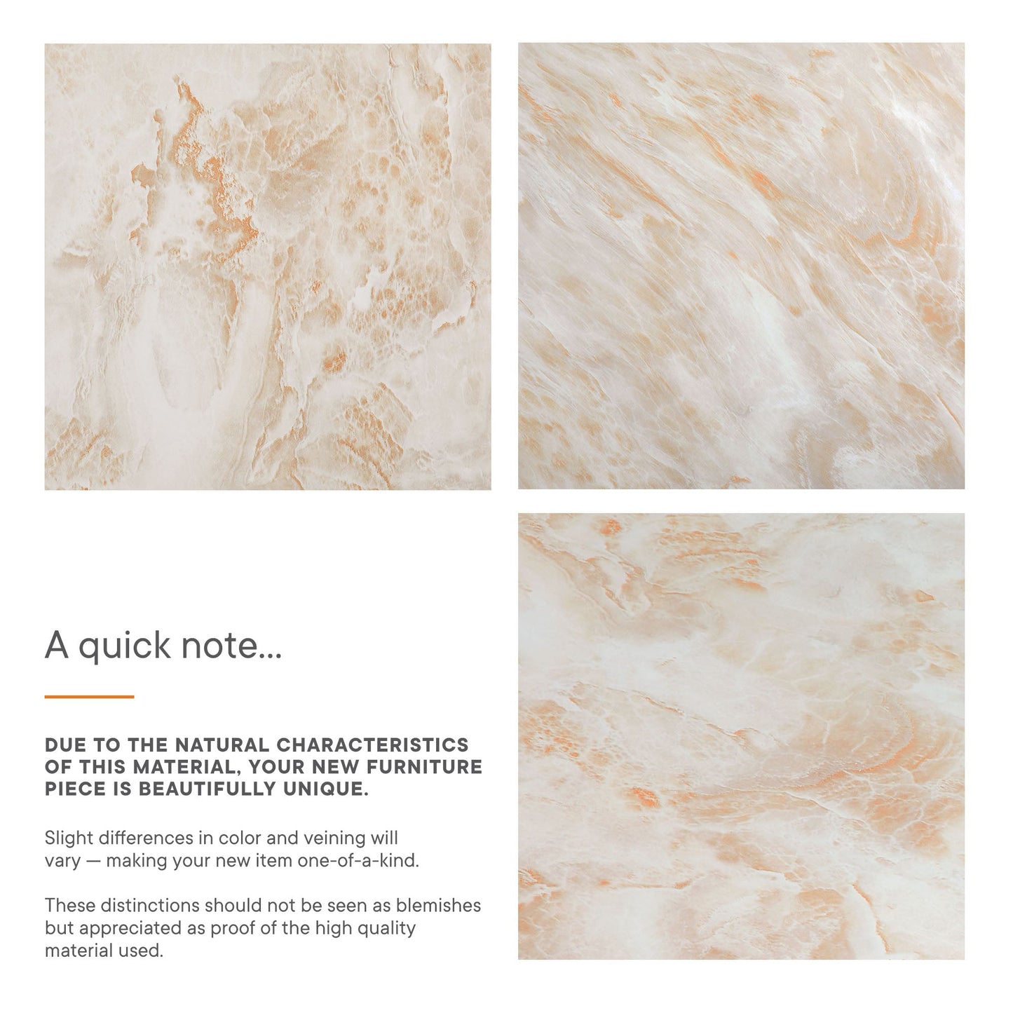 Valen Square Indoor - Outdoor Patio Arched Concrete Side Table