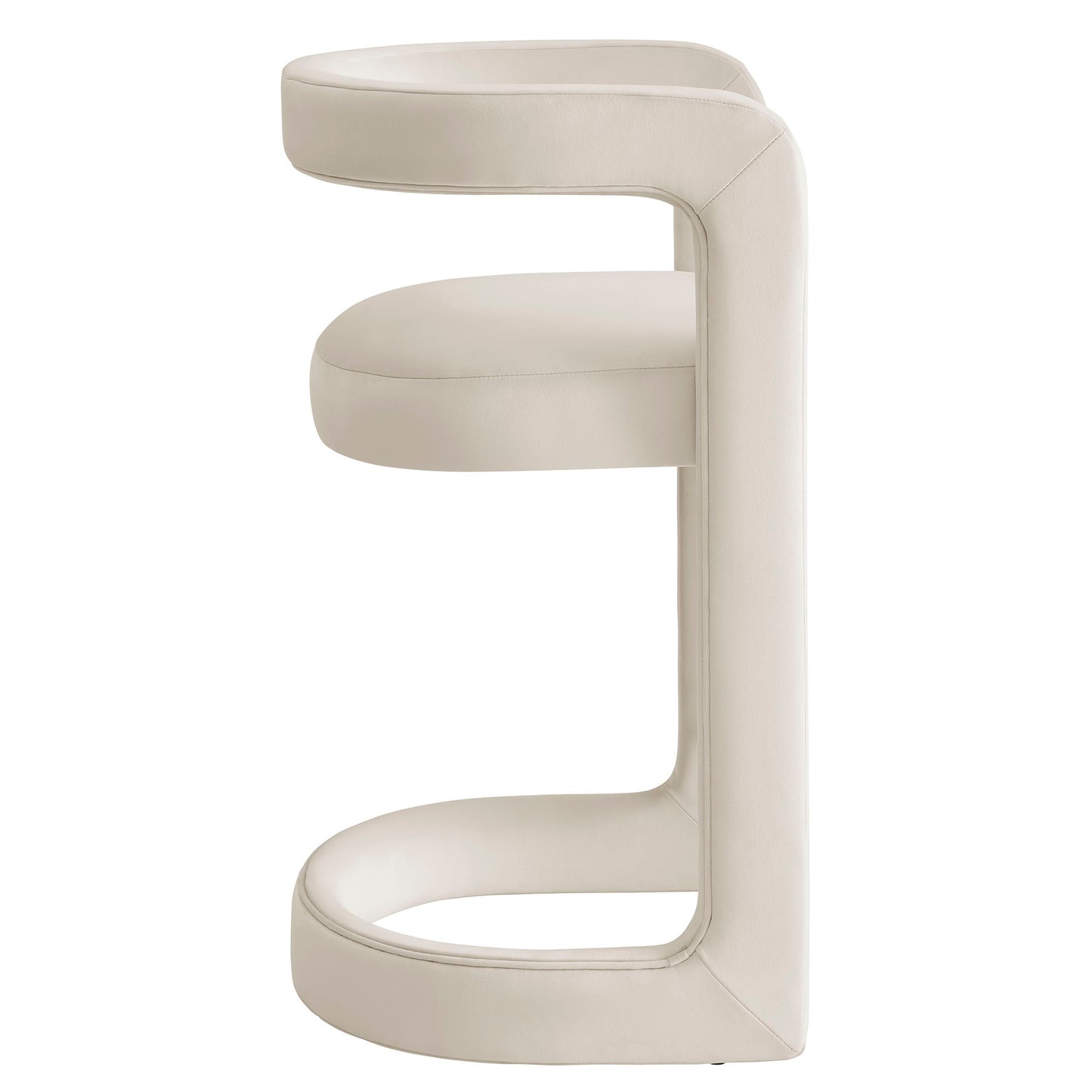 Winslow Performance Velvet Counter Stool
