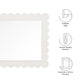 Emmeline Scalloped Rectangle Wall Mirror