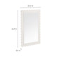 Emmeline Scalloped Rectangle Wall Mirror