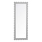 Emmeline Scalloped Rectangle Floor Mirror
