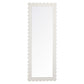 Emmeline Scalloped Rectangle Floor Mirror