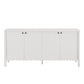 Emmeline 66" 4-Door Scalloped Sideboard Cabinet
