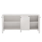 Emmeline 66" 4-Door Scalloped Sideboard Cabinet