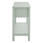 Emmeline 3-Drawer Scalloped Console Table