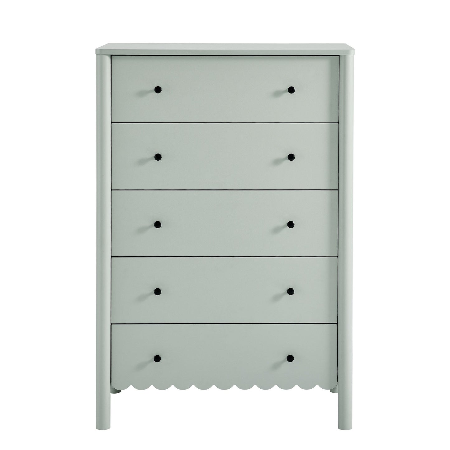 Emmeline Scalloped 5-Drawer Chest
