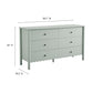 Emmeline Scalloped 6-Drawer Dresser
